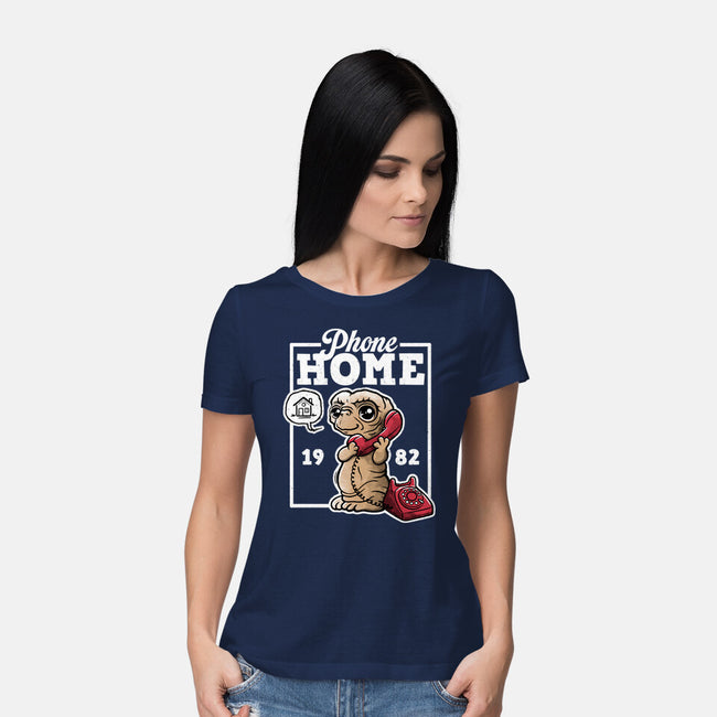 Cute Phone Home-Womens-Basic-Tee-NemiMakeit