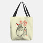 My Neighbor Sumi-e-None-Basic Tote-Bag-DrMonekers