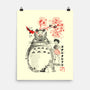 My Neighbor Sumi-e-None-Matte-Poster-DrMonekers