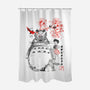 My Neighbor Sumi-e-None-Polyester-Shower Curtain-DrMonekers