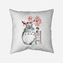 My Neighbor Sumi-e-None-Removable Cover w Insert-Throw Pillow-DrMonekers