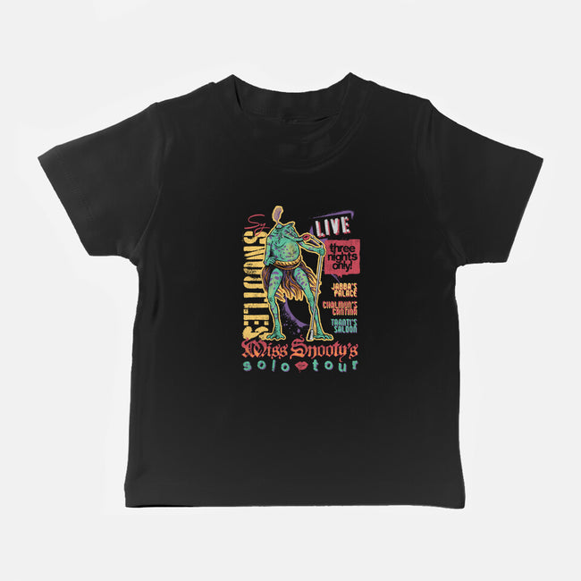 Miss Snooty's Solo Tour-Baby-Basic-Tee-Wheels