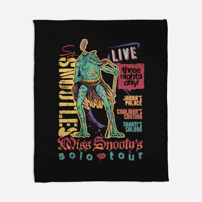 Miss Snooty's Solo Tour-None-Fleece-Blanket-Wheels