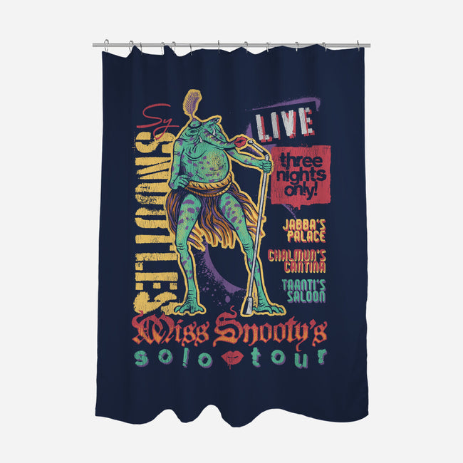 Miss Snooty's Solo Tour-None-Polyester-Shower Curtain-Wheels