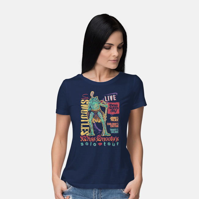 Miss Snooty's Solo Tour-Womens-Basic-Tee-Wheels