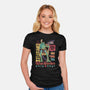 Miss Snooty's Solo Tour-Womens-Fitted-Tee-Wheels
