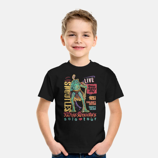 Miss Snooty's Solo Tour-Youth-Basic-Tee-Wheels