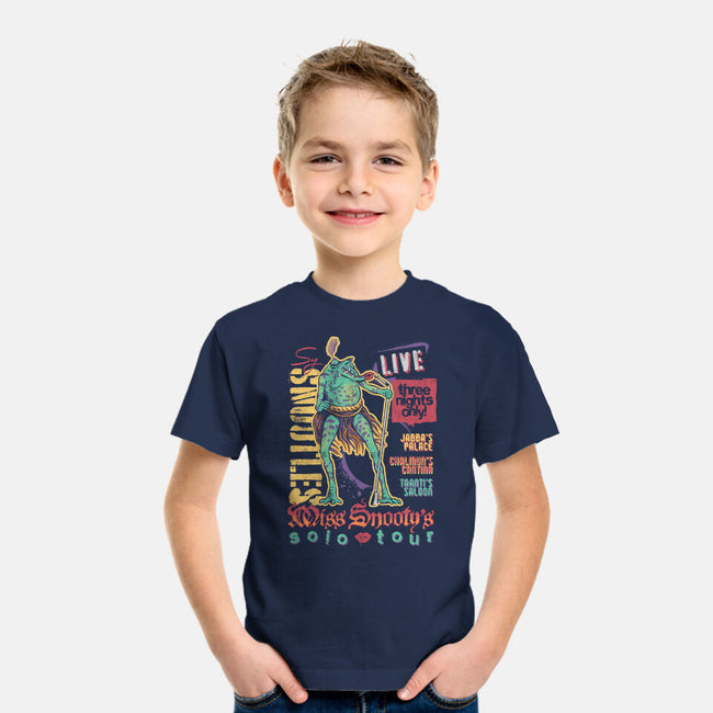 Miss Snooty's Solo Tour-Youth-Basic-Tee-Wheels