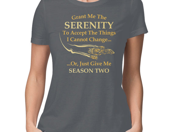 Grant Me The Serenity