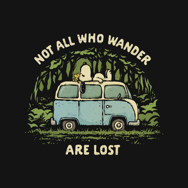 The Wandering Beagle-Womens-Basic-Tee-kg07