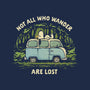 The Wandering Beagle-Womens-V-Neck-Tee-kg07