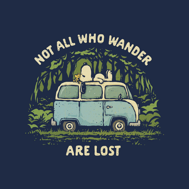 The Wandering Beagle-Womens-Basic-Tee-kg07