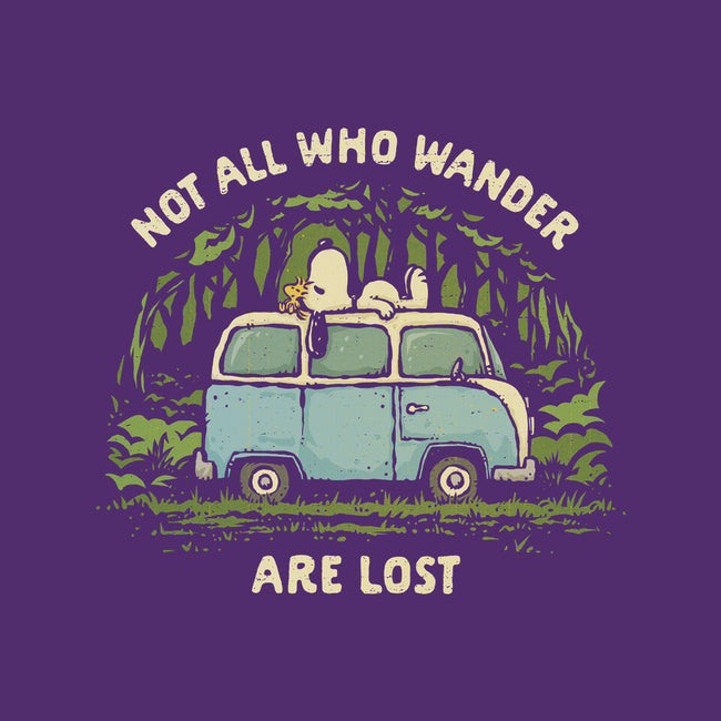 The Wandering Beagle-Womens-Basic-Tee-kg07