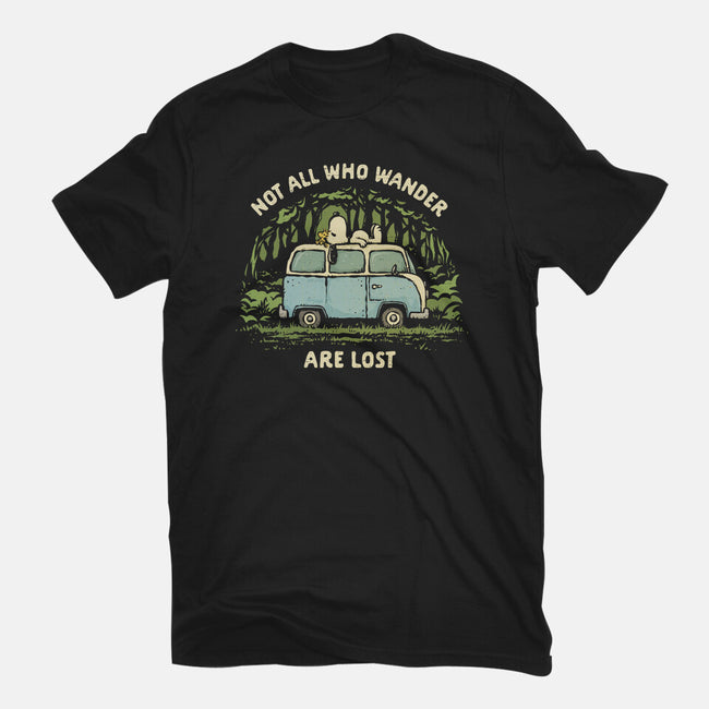 The Wandering Beagle-Mens-Premium-Tee-kg07