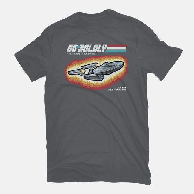A Real Galactic Explorer-Womens-Fitted-Tee-NMdesign