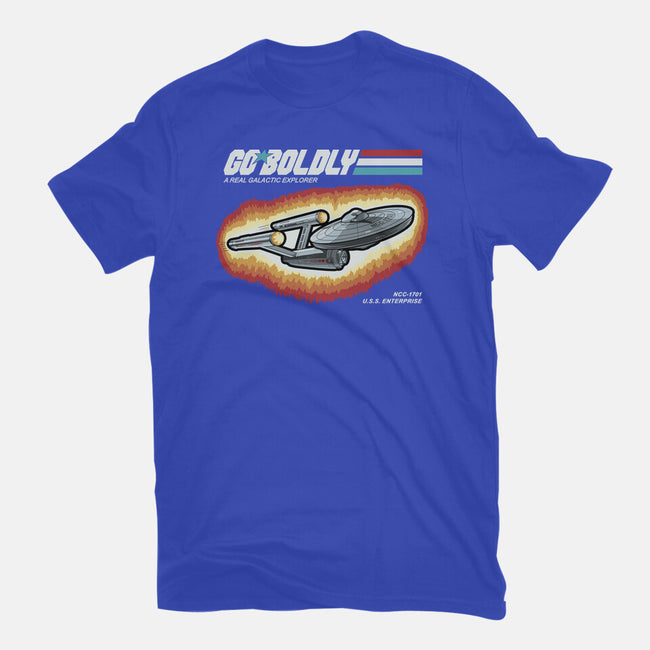 A Real Galactic Explorer-Womens-Fitted-Tee-NMdesign