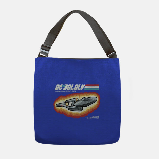 A Real Galactic Explorer-None-Adjustable Tote-Bag-NMdesign
