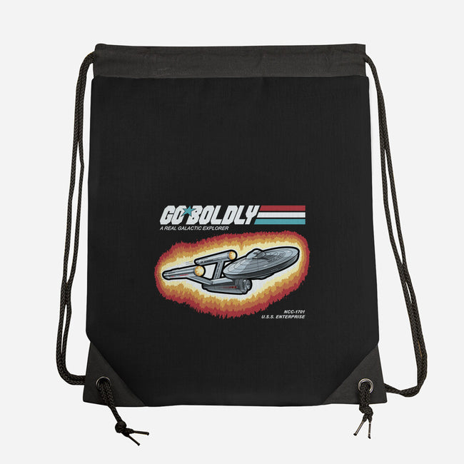 A Real Galactic Explorer-None-Drawstring-Bag-NMdesign