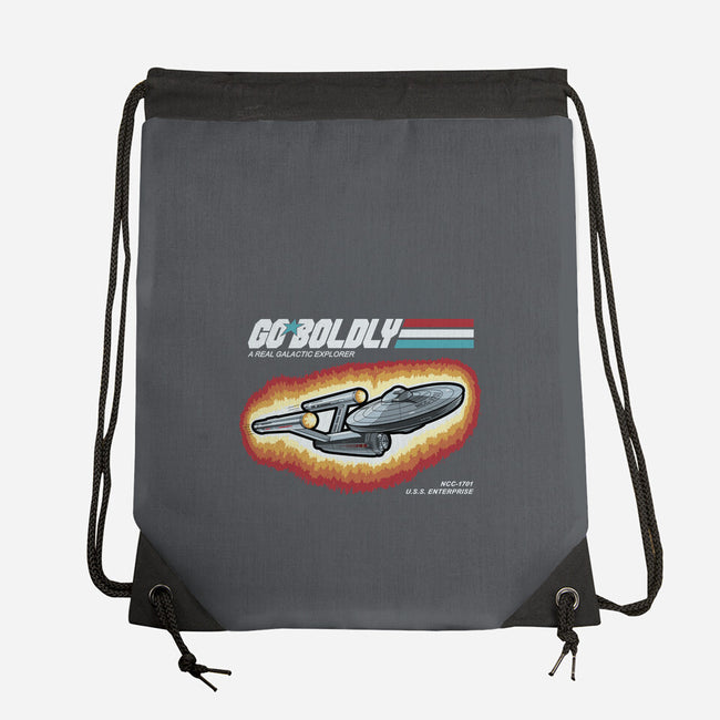 A Real Galactic Explorer-None-Drawstring-Bag-NMdesign