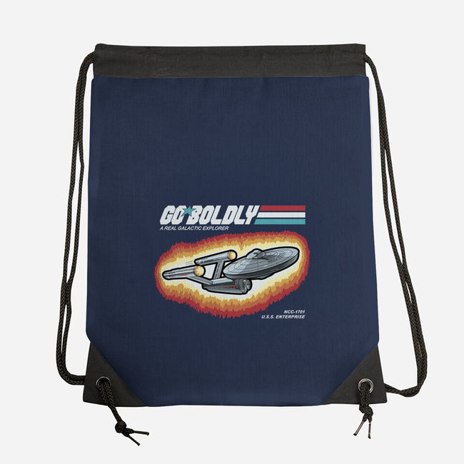 A Real Galactic Explorer-None-Drawstring-Bag-NMdesign