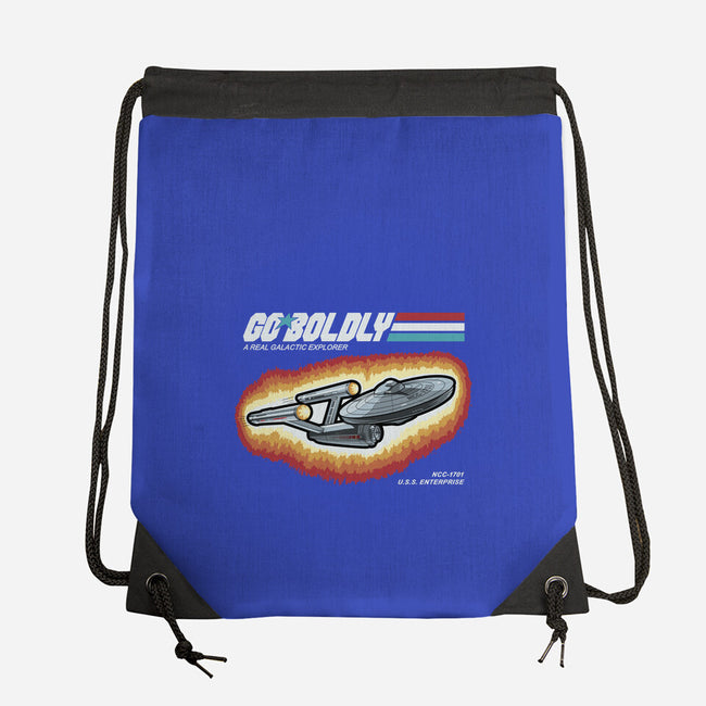 A Real Galactic Explorer-None-Drawstring-Bag-NMdesign