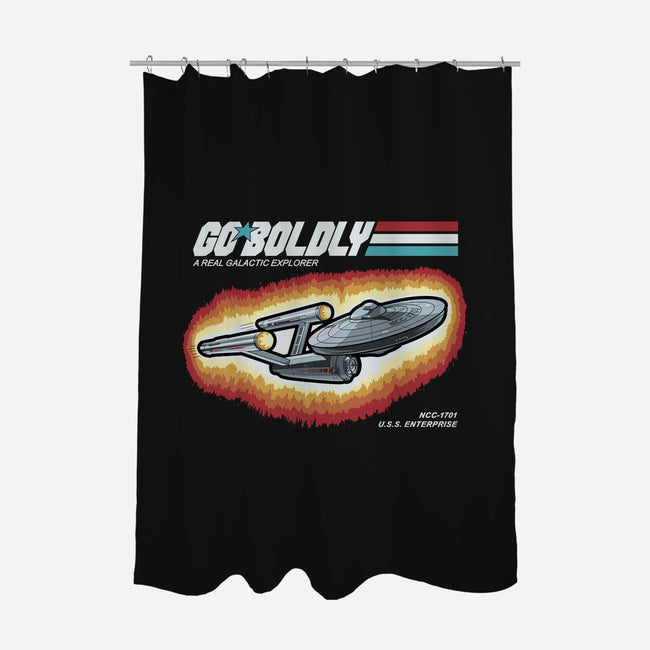 A Real Galactic Explorer-None-Polyester-Shower Curtain-NMdesign