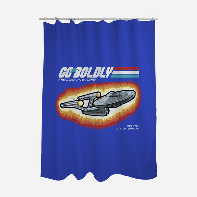 A Real Galactic Explorer-None-Polyester-Shower Curtain-NMdesign