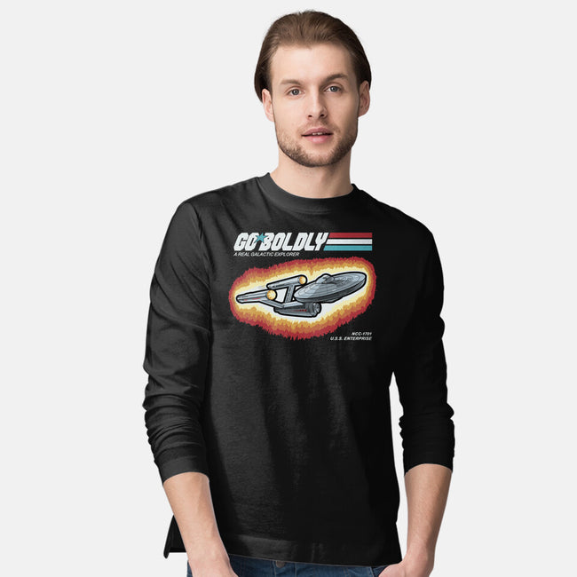 A Real Galactic Explorer-Mens-Long Sleeved-Tee-NMdesign