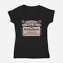 BuddiesHaters-Womens-V-Neck-Tee-NMdesign