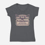 BuddiesHaters-Womens-V-Neck-Tee-NMdesign