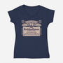 BuddiesHaters-Womens-V-Neck-Tee-NMdesign