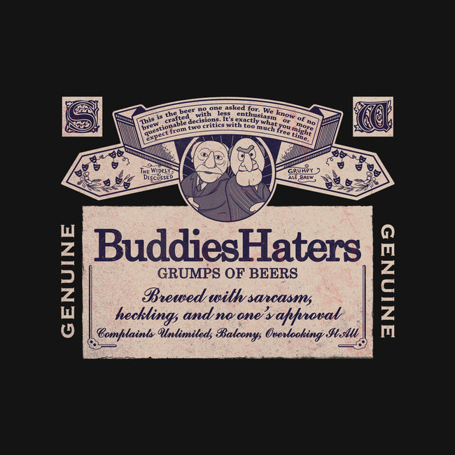 BuddiesHaters-None-Adjustable Tote-Bag-NMdesign
