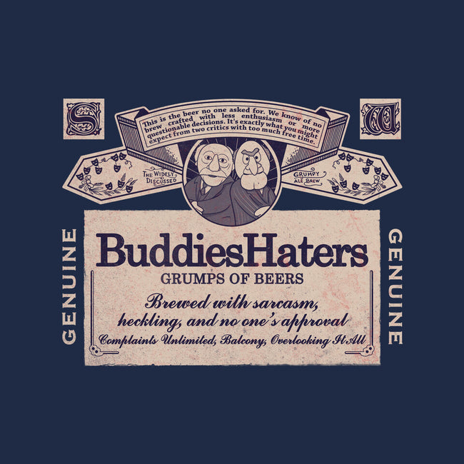 BuddiesHaters-Unisex-Crew Neck-Sweatshirt-NMdesign