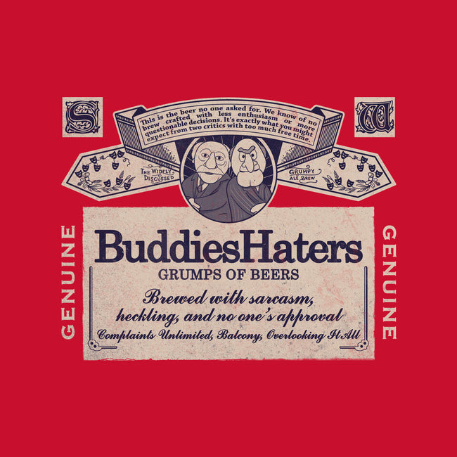 BuddiesHaters-Unisex-Crew Neck-Sweatshirt-NMdesign