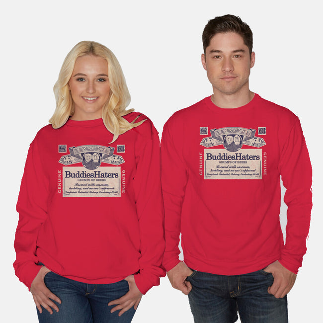 BuddiesHaters-Unisex-Crew Neck-Sweatshirt-NMdesign