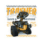 Trasher Save And Restore-None-Polyester-Shower Curtain-momma_gorilla