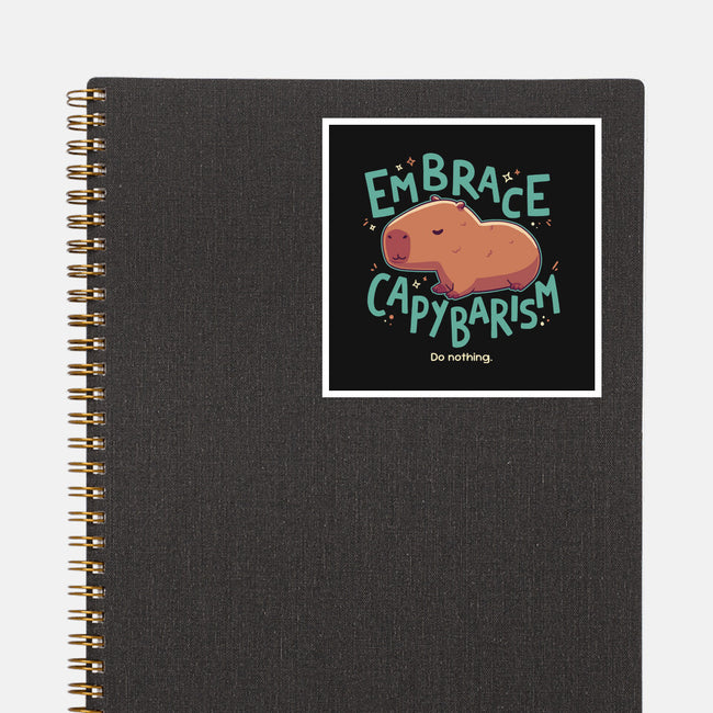 Capybarism-None-Glossy-Sticker-Geekydog