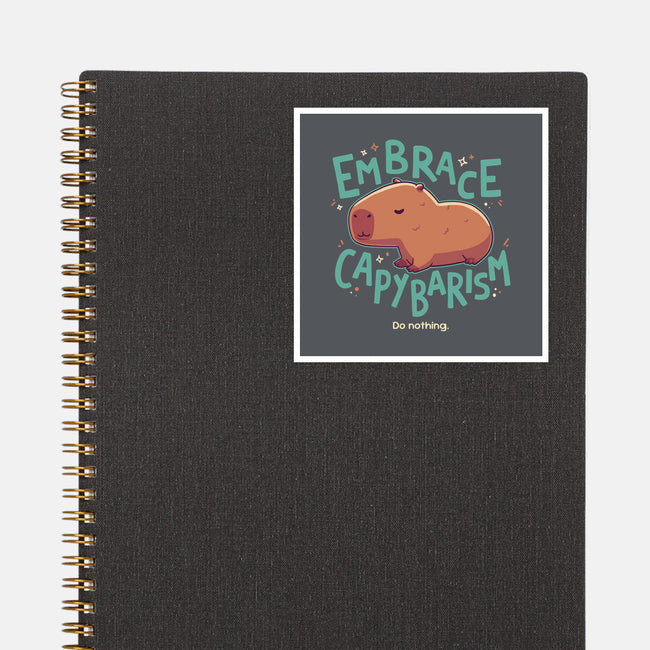 Capybarism-None-Glossy-Sticker-Geekydog