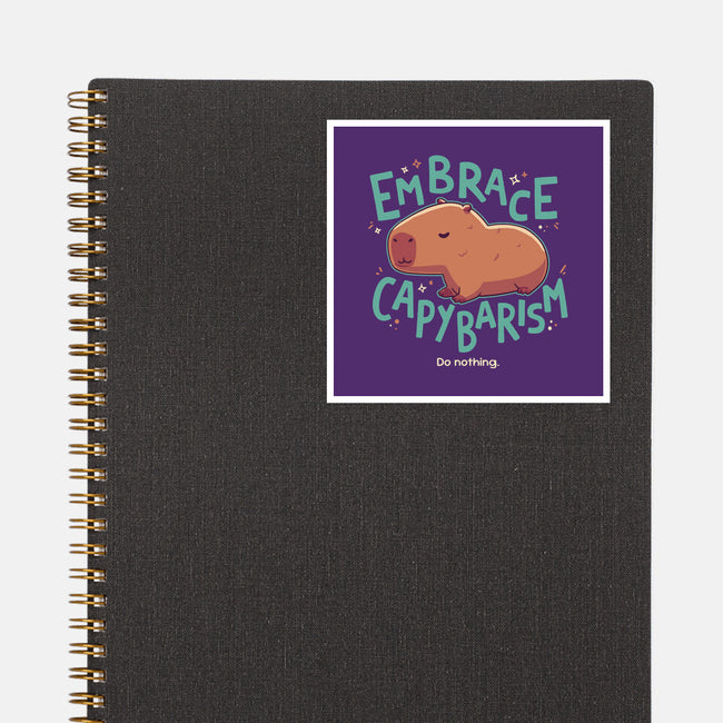 Capybarism-None-Glossy-Sticker-Geekydog