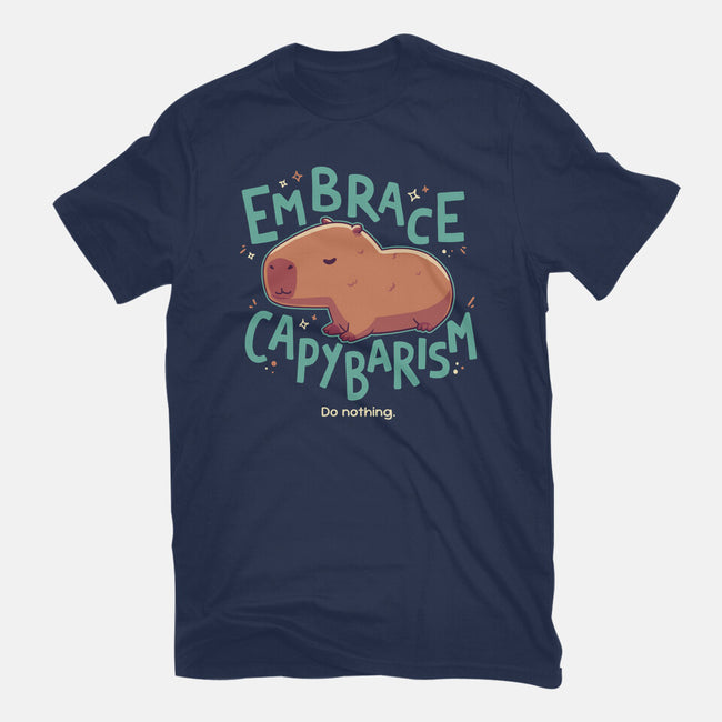 Capybarism-Womens-Basic-Tee-Geekydog