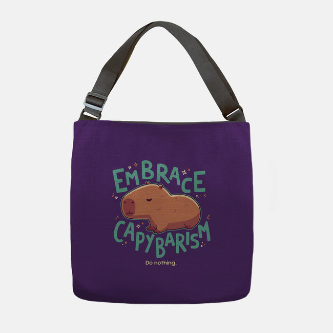 Capybarism-None-Adjustable Tote-Bag-Geekydog