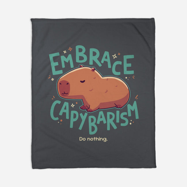 Capybarism-None-Fleece-Blanket-Geekydog