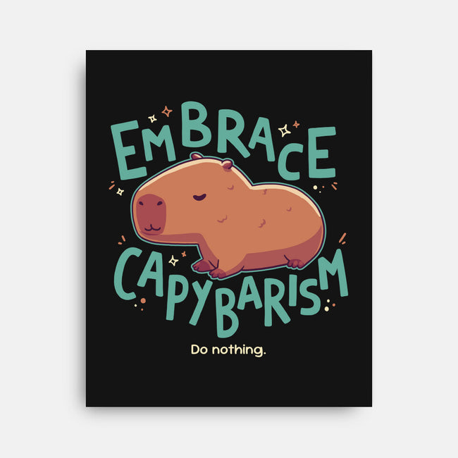 Capybarism-None-Stretched-Canvas-Geekydog