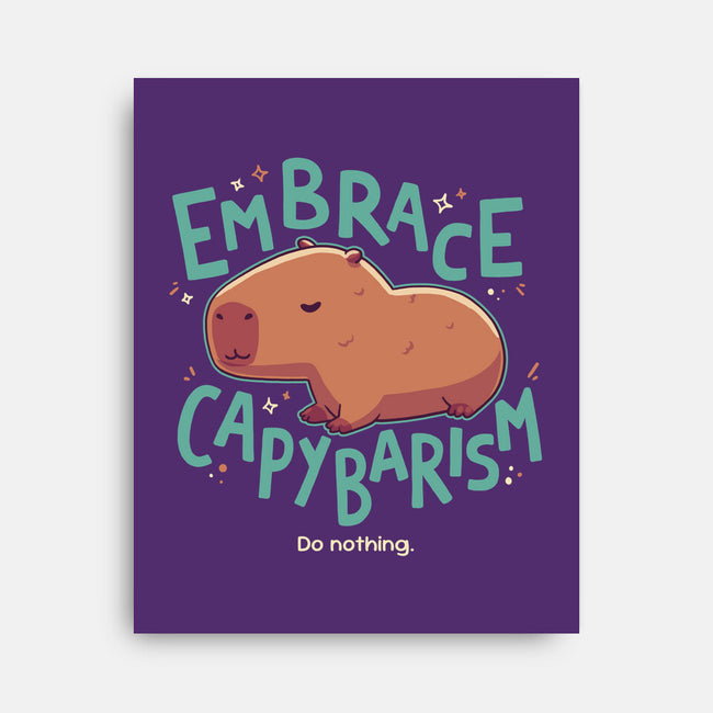 Capybarism-None-Stretched-Canvas-Geekydog