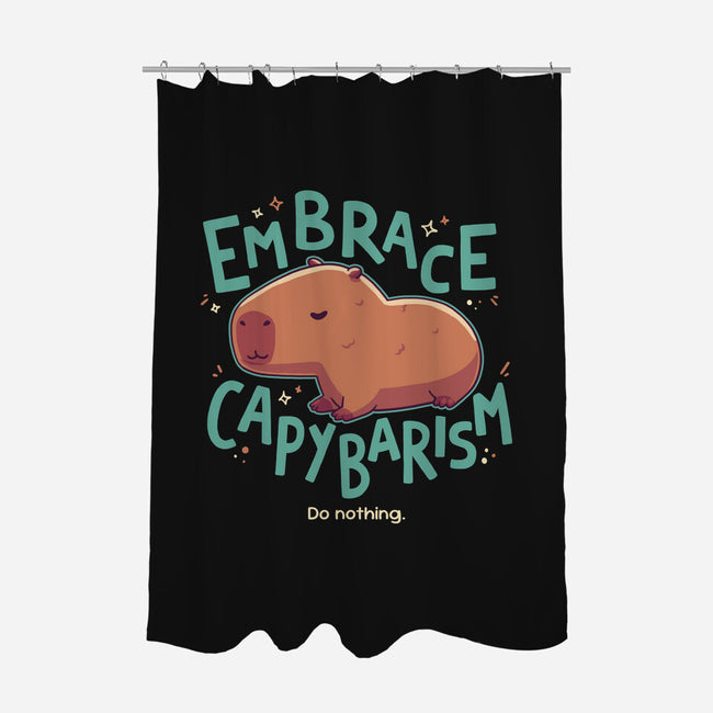 Capybarism-None-Polyester-Shower Curtain-Geekydog