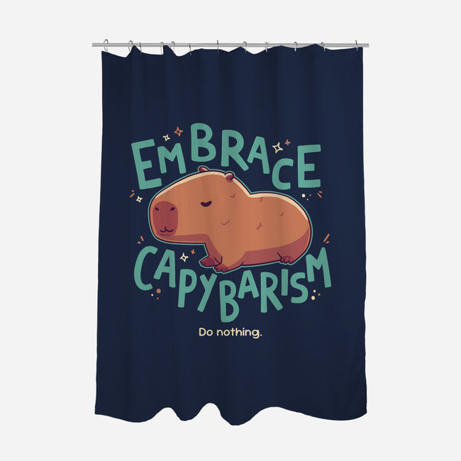Capybarism-None-Polyester-Shower Curtain-Geekydog
