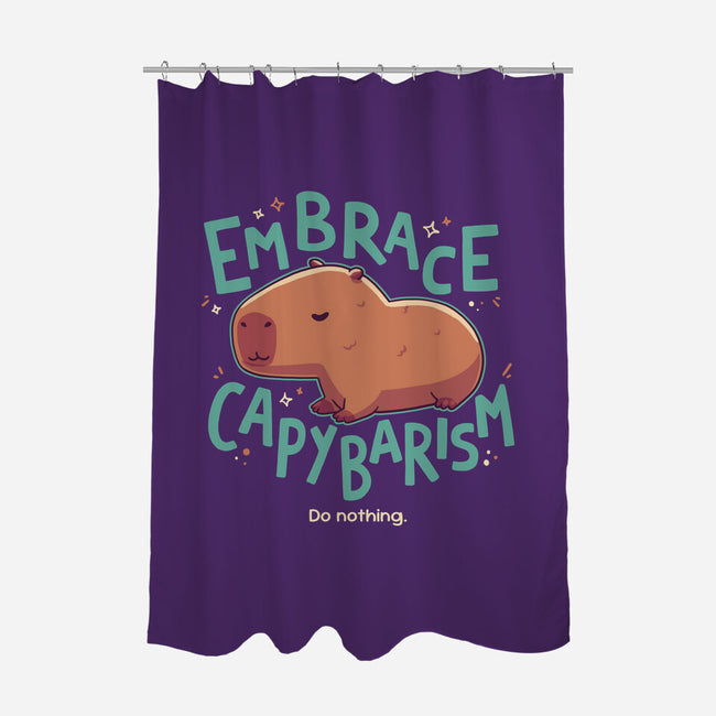 Capybarism-None-Polyester-Shower Curtain-Geekydog