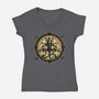 Creation-Womens-V-Neck-Tee-daobiwan