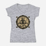 Creation-Womens-V-Neck-Tee-daobiwan