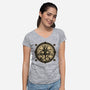 Creation-Womens-V-Neck-Tee-daobiwan